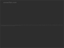 Tablet Screenshot of careerfair.com